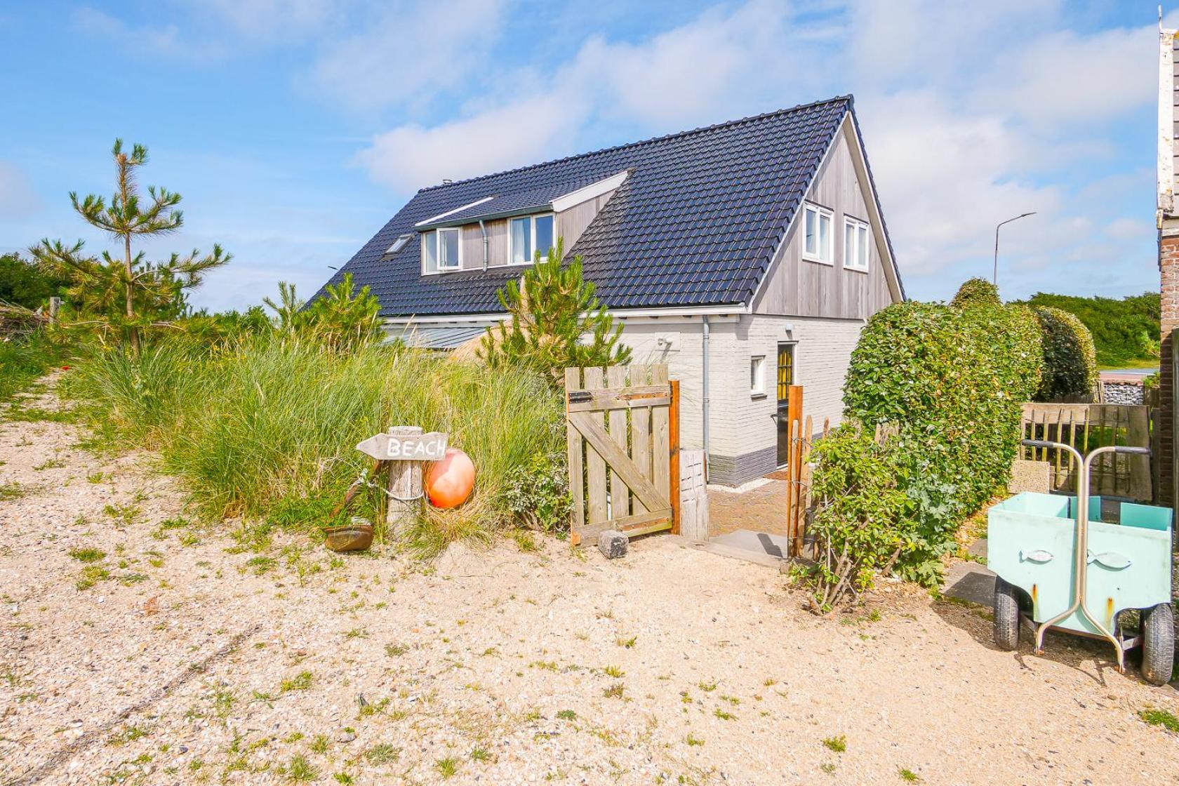 De Duintuin - In De Duinen, Groote Keeten Aan Zee Каллантсог Экстерьер фото